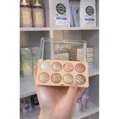Bảng bắt sáng 8 ô tone champagne -nobrand✨ 786383