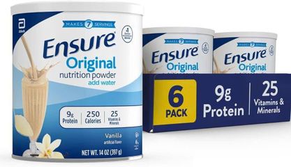 [Mẫu mới] Sữa bột Ensure Mỹ - Ensure Original Nutrition Powder |397g| Dinh dưỡng chuyên biệt cho người lớn [Nội địa Mỹ không tem]