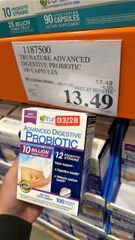 TruNature Advanced Digestive Probiotic |100 viên| Men vi sinh cải thiện tiêu hóa - Cân bằng hệ vi sinh đường ruột & Tăng cường sức đề kháng [S/P Chuẩn Mỹ]