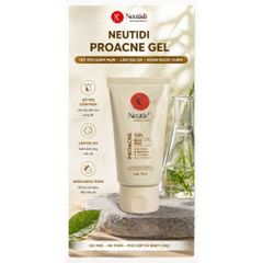 [Hàng chính hãng] Gel dưỡng ẩm cho da mụn Neutidi Proacne Gel 80g, giảm mụn - làm dịu - ngừa thâm