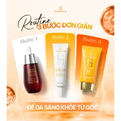 Bộ sản phẩm chăm sóc da Sumdfine - Chống nắng - Phục hồi - Mờ thâm nám