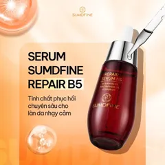 Bộ đôi dưỡng da thâm nám - Sạm da Sumdfine Repair Serum B5 + White Cream Dark Spot