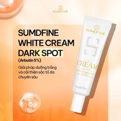 Bộ đôi dưỡng da thâm nám - Sạm da Sumdfine Repair Serum B5 + White Cream Dark Spot
