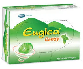 Viên ngậm ho Eugica Mega (Hộp 100 viên) 