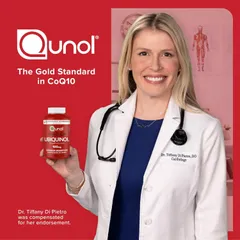 Ubiquinol Qunol Mega CoQ10 Ubiquinol 100mg - Bổ tim ngừa tai biến đột quỵ, 120 viên chính hãng Qunol Mỹ