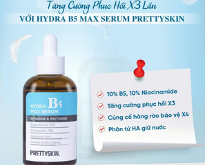 Serum B5 Pretty Skin 50ml - Hỗ Trợ Phục Hồi & Dưỡng Trắng Da Với 10% B5 & Niacinamide