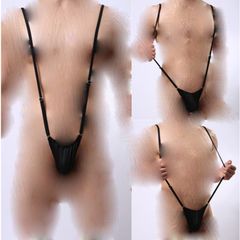 [Che tên] Đồ lót sexy của nam dây áo liền quần