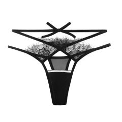 [Che tên] Quần lót ren nữ sexy buộc dây eo chéo