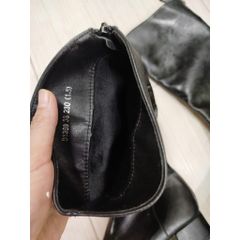 [ Thanh lý] Bốt đùi da mềm khoá sau đế vuông 4  phân size 36 - Hàng Loại 1 Quảng Châu