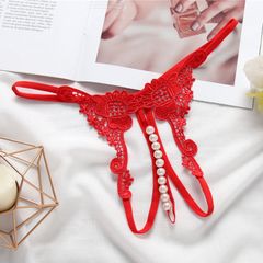 [Che tên] Quần lót lọt khe lưng thấp chuỗi hạt nữ