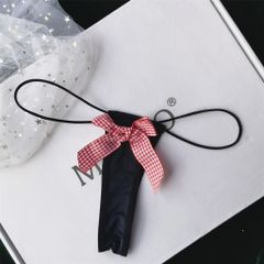 Quần lót nữ lọt khe đính nơ sau mông gợi cảm