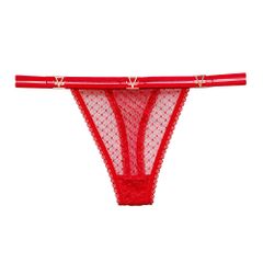 Quần lót ren chấm bi kim loại chữ V hot girl