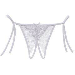 [Che tên] Quần lót lọt khe buộc dây trong suốt gợi cảm sexy