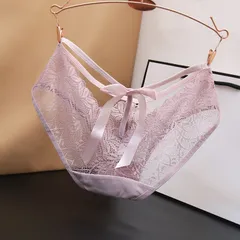 [Che tên] Quần lót ren nữ thiết kế dây đan nơ siêu Sexy