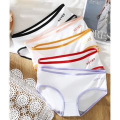 Set 5 quần lót nữ cotton thoáng mát viền ren sexy