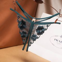 [Che tên] Quần lót lọt khe sang trọng nữ tính thêu hoa