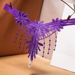 [Che tên] Quần lót phối ren hở mông