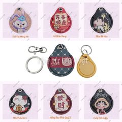 [Link 2] Bao Da Cho Thẻ Từ Hình Giọt Nước, Airtag, Dạng Móc Khoá