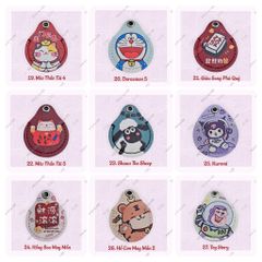 [Link 2] Bao Da Cho Thẻ Từ Hình Giọt Nước, Airtag, Dạng Móc Khoá