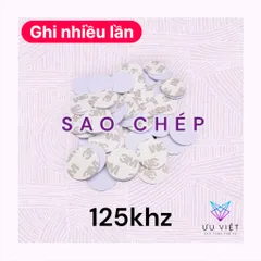 [Sao Chép Bằng Máy] Set 5/10 thẻ từ Đồng Xu RFID T5577 tần số 125khz