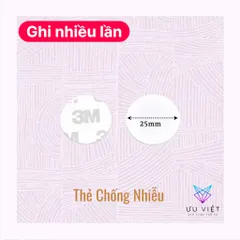 [Sao Chép Bằng Máy] Set 5/10 thẻ từ Đồng Xu RFID T5577 tần số 125khz