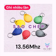 [Sao Chép Bằng Máy]  Set 5/10 móc khoá RFID UID tần số 13.56Mhz (Màu ngẫu nhiên)