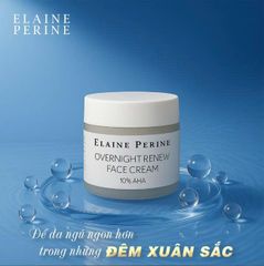 Kem Dưỡng Trẻ Hóa Tái Tạo Da Elaine Perine Overnight Renew Cream 10% AHA 50ml [hàng nhập khẩu]