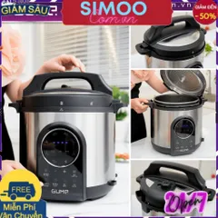[CHUYÊN SỈ CHÍNH HÃNG] Nồi Áp Suất Điện Tử Đa Năng GUME  Dung Tích 6L