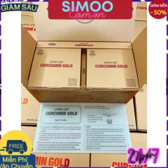 [CHUYÊN SỈ CHÍNH HÃNG] Nghệ Nano Curcumin Gold Hàn Quốc 100 Tép