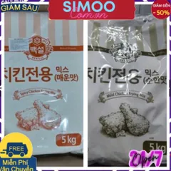 💥 ⚡ SẢN PHẨM CHÍNH HÃNG 💥 ⚡ <GIÁ TỐT> Bột chiên gà beksul korea loại cay, không cay bao 5kg (dành cho nhà hàng)