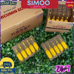 [CHUYÊN SỈ CHÍNH HÃNG] Nghệ Nano Curcumin Gold Hàn Quốc 100 Tép
