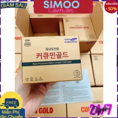 [CHUYÊN SỈ CHÍNH HÃNG] Nghệ Nano Curcumin Gold Hàn Quốc 100 Tép