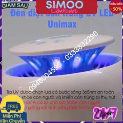 [CHUYÊN SỈ CHÍNH HÃNG] Đèn bắt muỗi Unimax bằng tia UV BUGS-KILLER Hàn Quốc