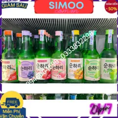[CHUM CHURUM] SOJU korea VỊ ngũ cốc 360ML - [처음 처럼] 순하리 과일맛 360ML-CHUYÊN CUNG CÂP NHÀ HÀNG