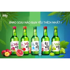 [CHUM CHURUM] SOJU korea VỊ ngũ cốc 360ML - [처음 처럼] 순하리 과일맛 360ML-CHUYÊN CUNG CÂP NHÀ HÀNG