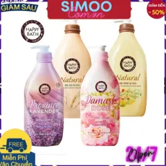 [CHUYÊN SỈ CHÍNH HÃNG] Sữa Tắm Happy bath Hàn Quốc chai 900ml