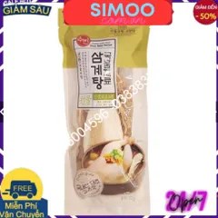 [CHUYÊN SỈ CHÍNH HÃNG] Nguyên Liệu gà Hầm Sâm gói 70g 삼계탕 Hàn Quốc