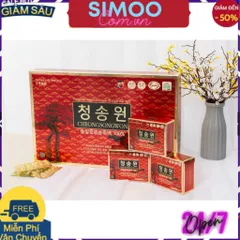 [CHUYÊN SỈ CHÍNH HÃNG] Tinh Dầu Thông Đỏ CHEONGSONGWON 180 Viên HÀN QUỐC [Hộp đỏ]