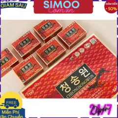 [CHUYÊN SỈ CHÍNH HÃNG] Tinh Dầu Thông Đỏ CHEONGSONGWON 180 Viên HÀN QUỐC [Hộp đỏ]