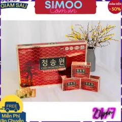 [CHUYÊN SỈ CHÍNH HÃNG] Tinh Dầu Thông Đỏ CHEONGSONGWON 180 Viên HÀN QUỐC [Hộp đỏ]