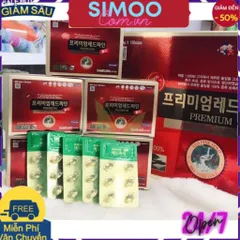 [CHUYÊN SỈ CHÍNH HÃNG] TINH DẦU THÔNG ĐỎ PREMIUM RED PINE HỘP 150 VIÊN CỦA SAMSUNG PHARM HÀN QUỐC