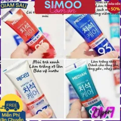 [CHUYÊN SỈ CHÍNH HÃNG] Kem đánh răng MEDIAN 93% Hàn Quốc