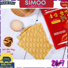 [CHUYÊN SỈ CHÍNH HÃNG] Combo 10 Gói Cao Dán Sâm Đỏ HIMENA Hàn Quốc (TÚI 20 miếng)