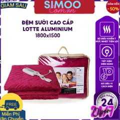 [CHUYÊN SỈ CHÍNH HÃNG] Chăn điện đệm sưởi cao cấp LOTTE Hàn Quốc
