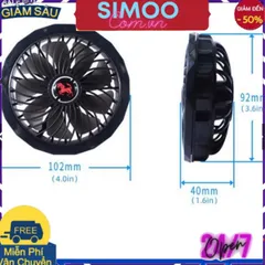💥 ⚡ item hàng hiệu 💥 ⚡Áo máy điều hòa xịn DAIZO, Pin Nhật 20.000mAh Chạy 10h - 17h, BH một năm Đổi Mới,