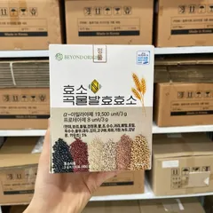 [Beyond Origin] Enzyme Ngũ Cốc Lên Men 20 Thành Phần – Hàn Quốc | Dạng Stick 3g x 100 Gói