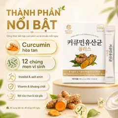 [Beyond Origin] Curcumin Plus – Men Vi Sinh & Curcumin Hòa Tan 2g x 30 Gói