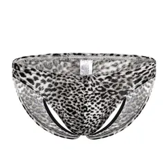 Quần lót nam sexy cutout độc lạ thun vân họa tiết nổi bắt mắt