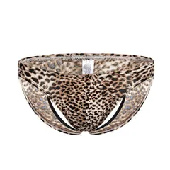 Quần lót nam sexy cutout độc lạ thun vân họa tiết nổi bắt mắt