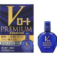 Nước Nhỏ Mắt Rohto V-Premium Nhật Bản 15ml – Hỗ Trợ Giảm Khô Mắt, Dưỡng Ẩm Mắt, Giảm Khô Rát, Mỏi Mắt Hiệu Quả